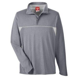Team 365 Excel Melange Interlock Performance Top